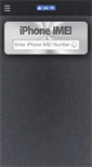Mobile Screenshot of iphoneimei.info