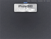 Tablet Screenshot of iphoneimei.info